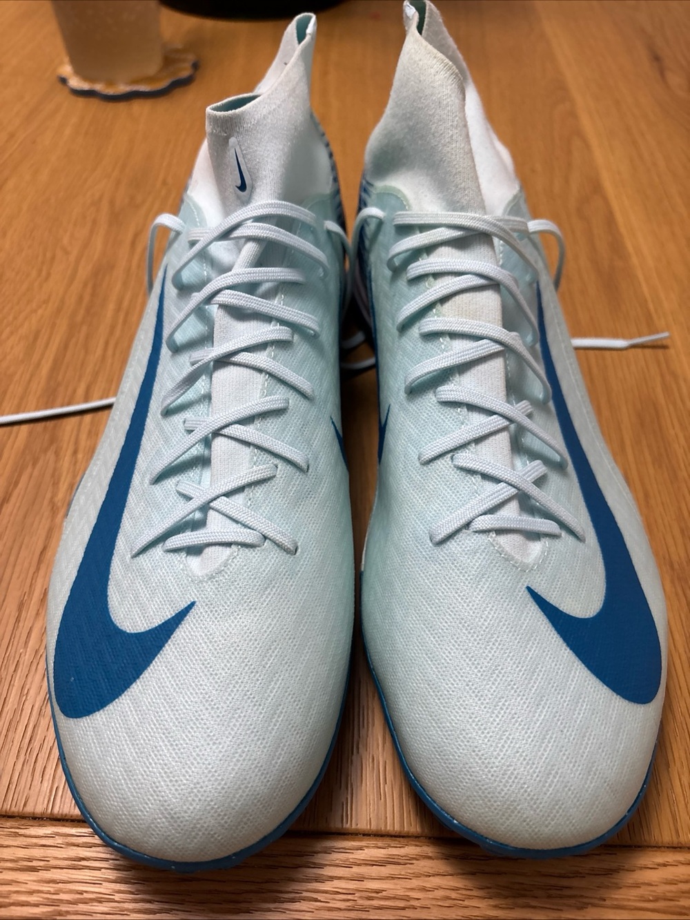Size 13 Nike Men's Nike Zoom Mercurial Superfly 10 Soccer Cleats Glcier Blue